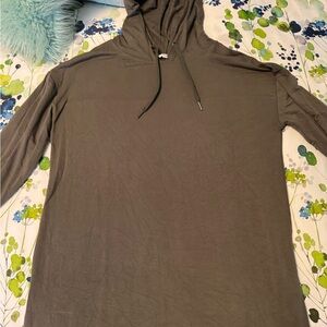 BB Dakota for Steve Madden Olive Hooded Sweatshirt Dress